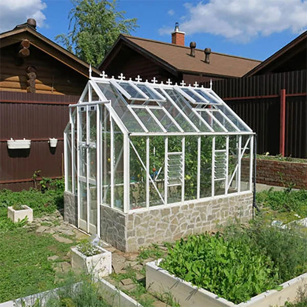 Elite Thyme 6'3" Wide Greenhouse For Dwarf Wall - Image 4