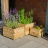 Kendal Square Planter Set