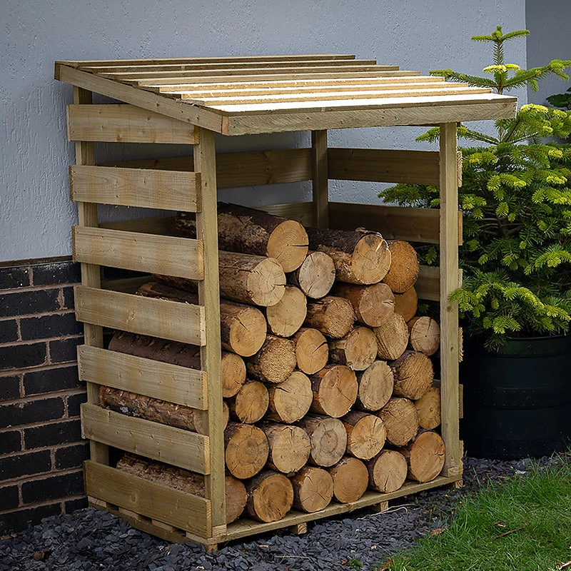 Forest Garden Compact Log Store - Image 6