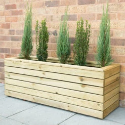 Long Linear Planter