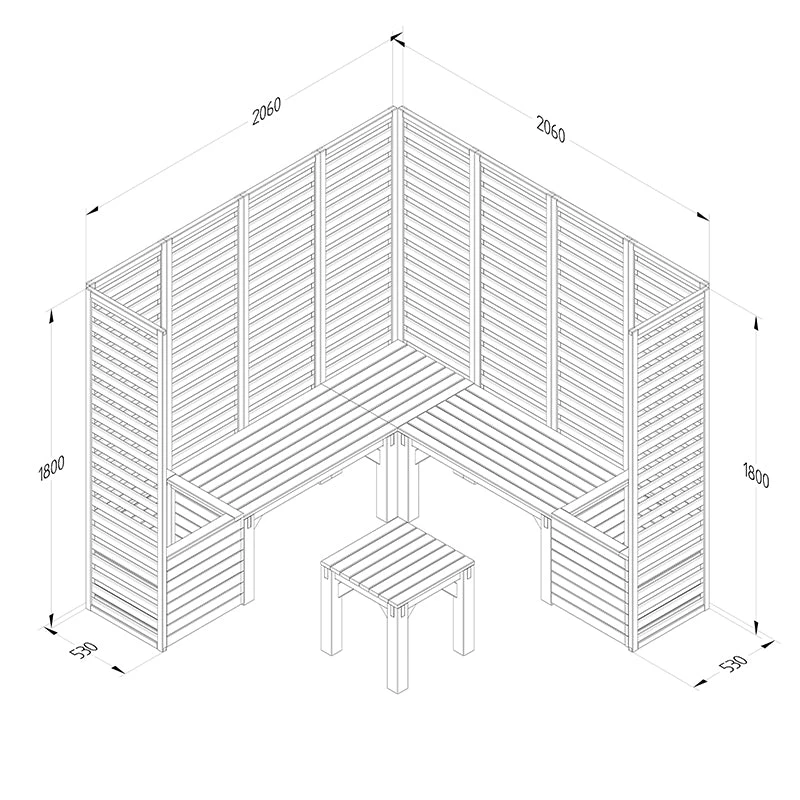 Forest Garden Modular Seating V3 - Image 5