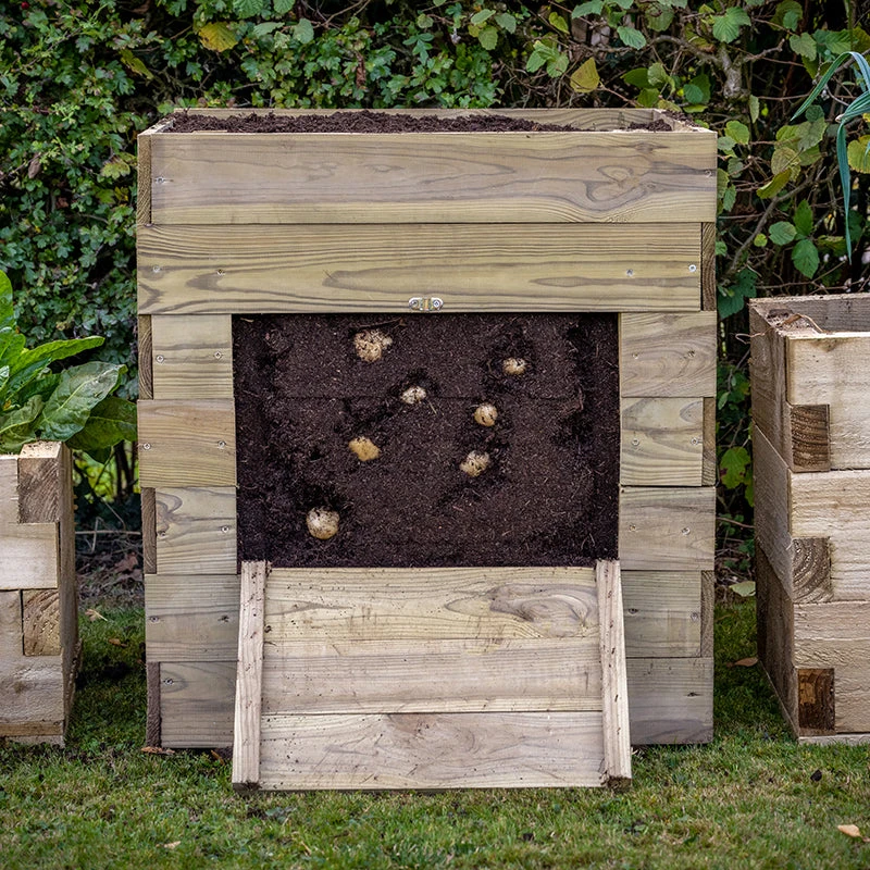 Forest Garden Wooden Potato Planter - Image 3