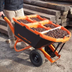 BucketBarrow Pro130D Dual Wheel Wheelbarrow Kit