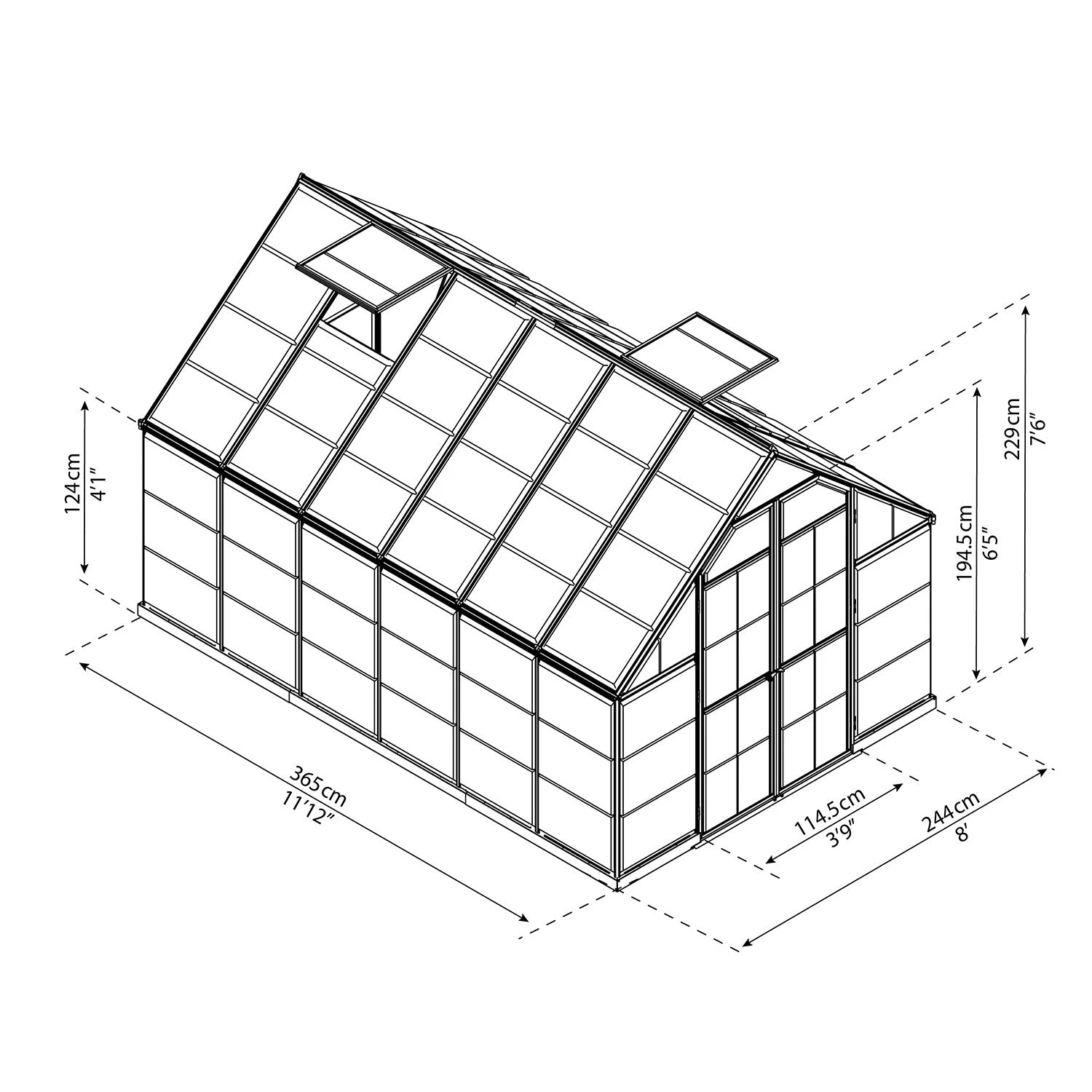 Palram Canopia Octave Greenhouse - Image 4