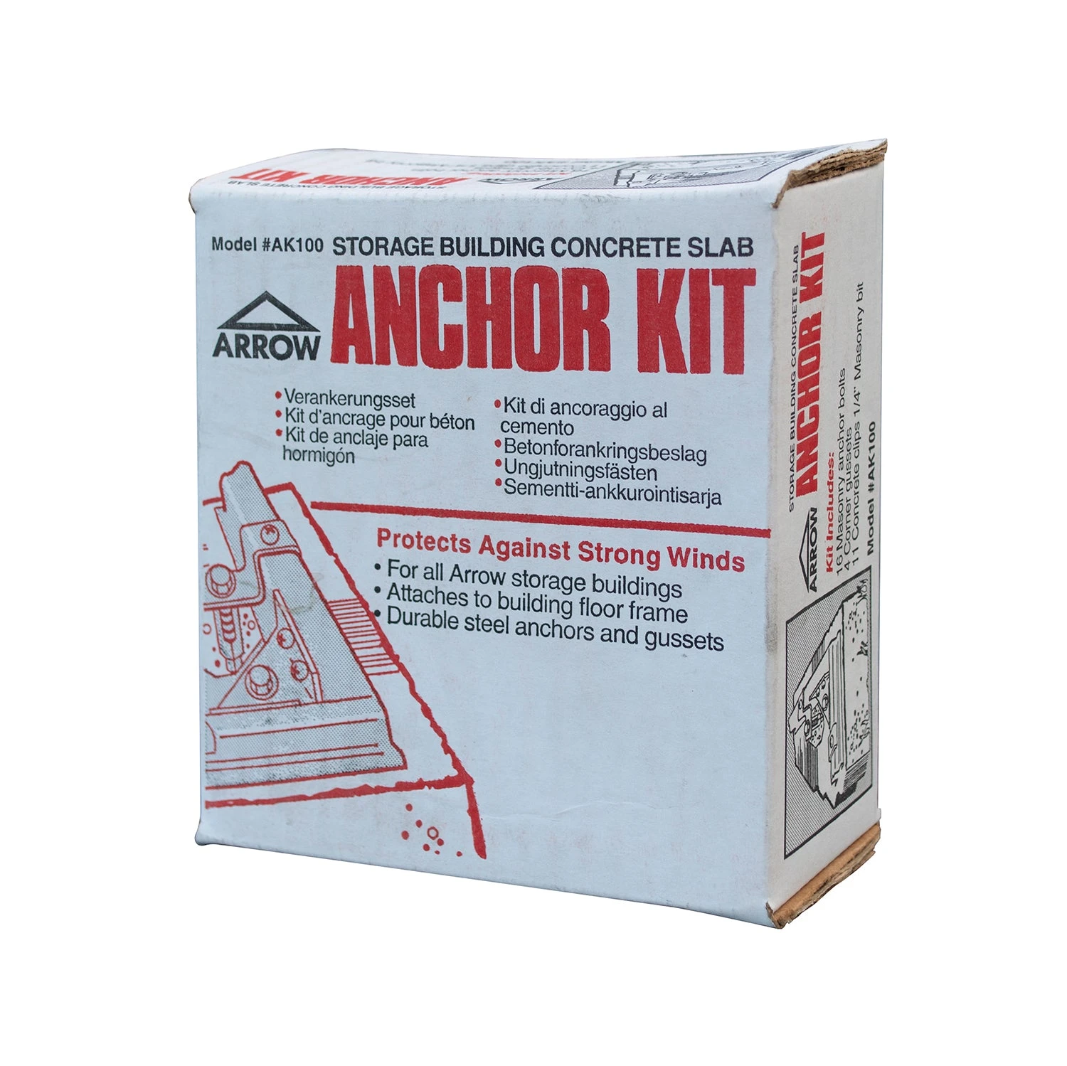 Ezee Metal Shed Concrete Anchor Kit - Image 2