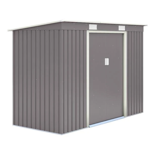 Trentvale Metal Pent Shed 8ft X 4ft - Image 6