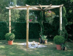 Forest Garden Radial Pergola