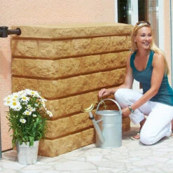 Rocky Wall Water Tank 400 Litres