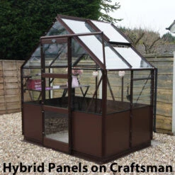 HYBRID PANELS For Elite Belmont Greenhouse