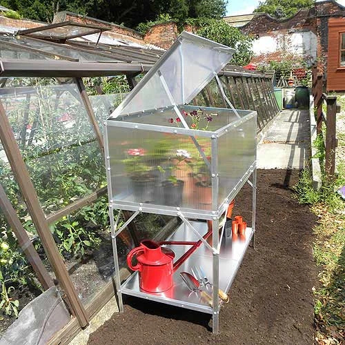 Modular Cold Frame Complete With Two Tier Bench - Image 5