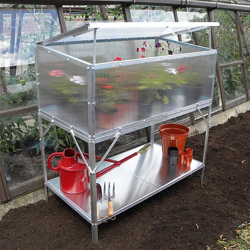 Modular Cold Frame Complete With Two Tier Bench - Image 3
