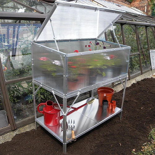 Modular Cold Frame Complete With Two Tier Bench - Image 2