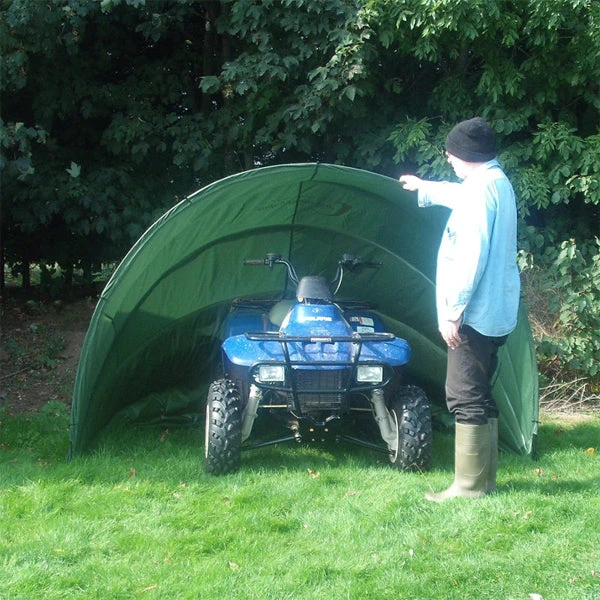 Hidey Hood 180 Degree Folding Free Standing Outdoor Storage