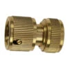 Brass Water Stop Hose Connector