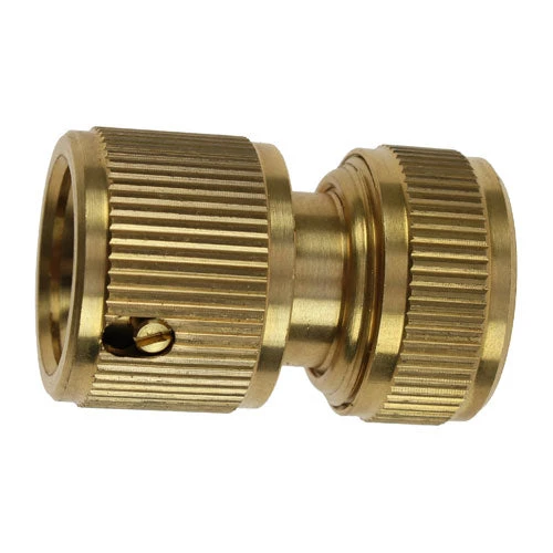 Brass Water Stop Hose Connector