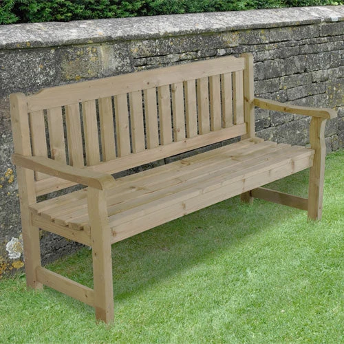 Forest Garden Rosedene Bench - Image 2