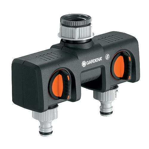 Gardena Threaded Twin Tap Connector - Image 5