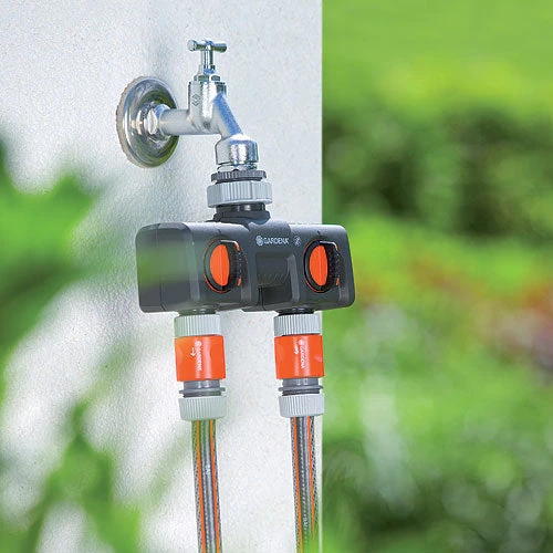 Gardena Threaded Twin Tap Connector - Image 3