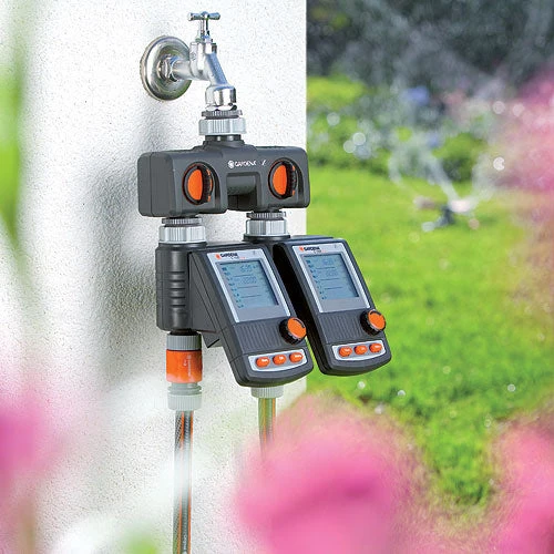 Gardena Threaded Twin Tap Connector - Image 2