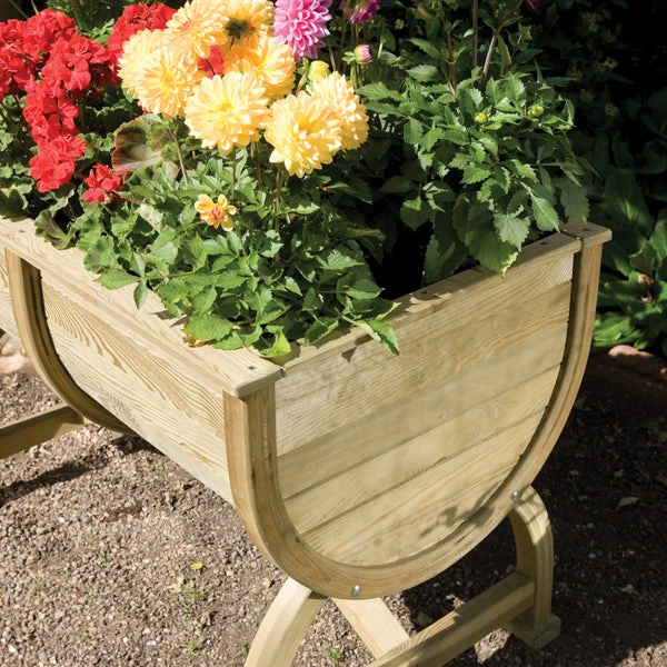 Rowlinson Marberry Barrel Planter - Image 4
